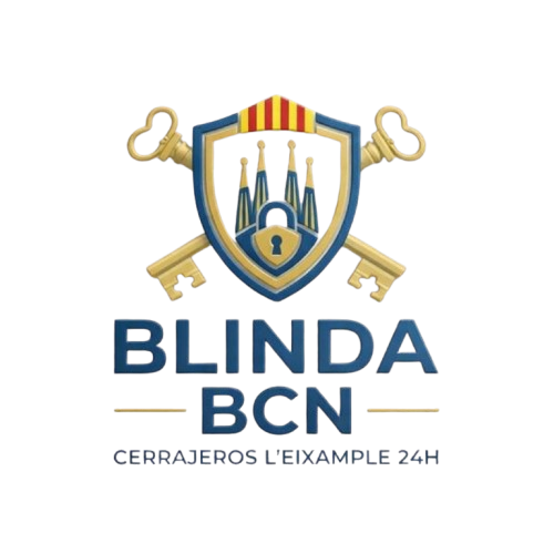Logotipo cerrajeros blinda bcn